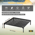 Lit Surélevé Mesh Premium pour Chien — Intérieur & Extérieur