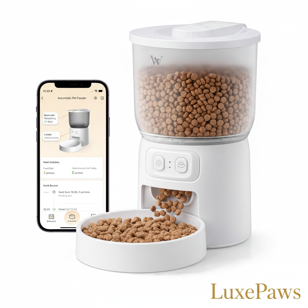 Distributeur Automatique Wi-Fi pour Chat | LuxePaws