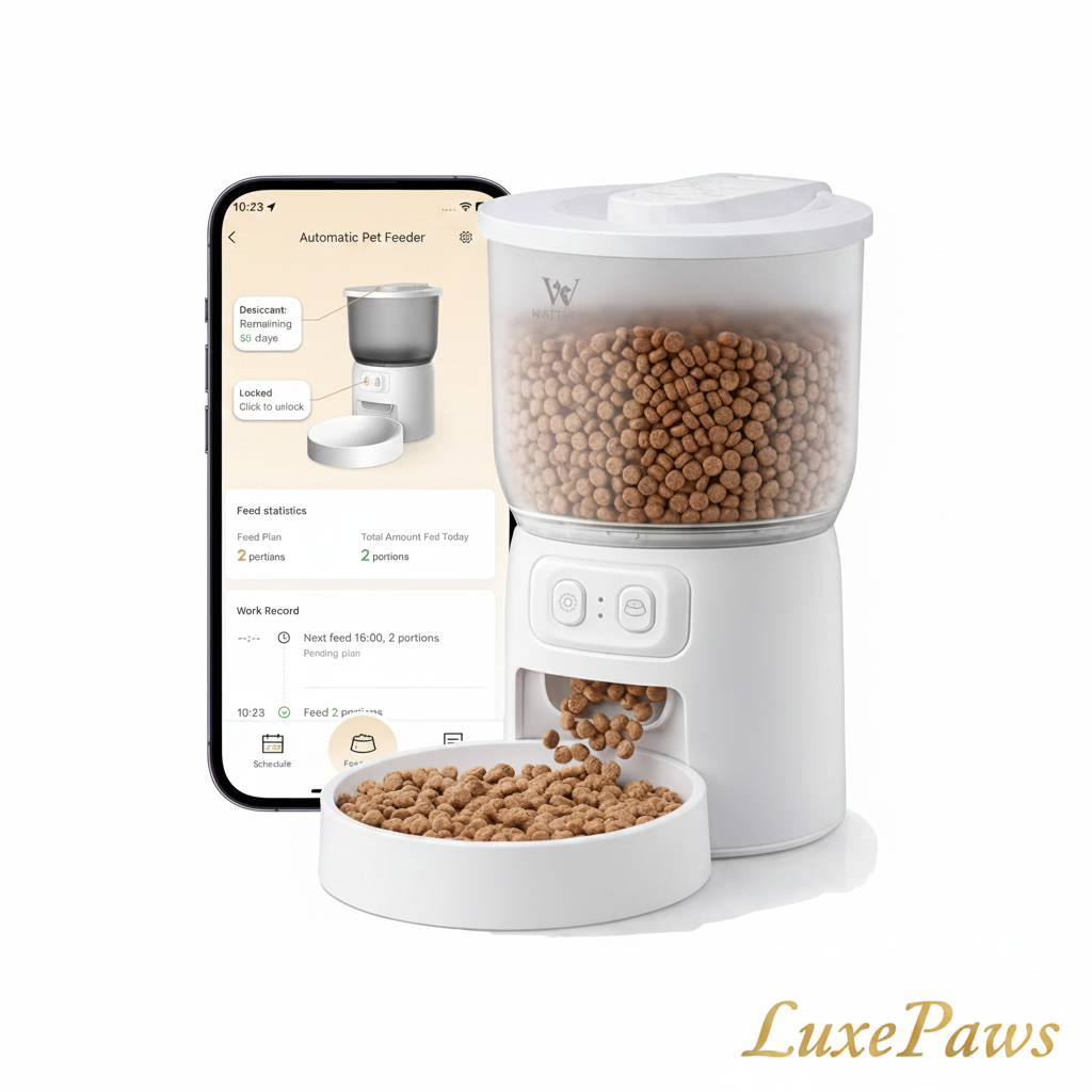 Distributeur Automatique Wi-Fi pour Chat | LuxePaws