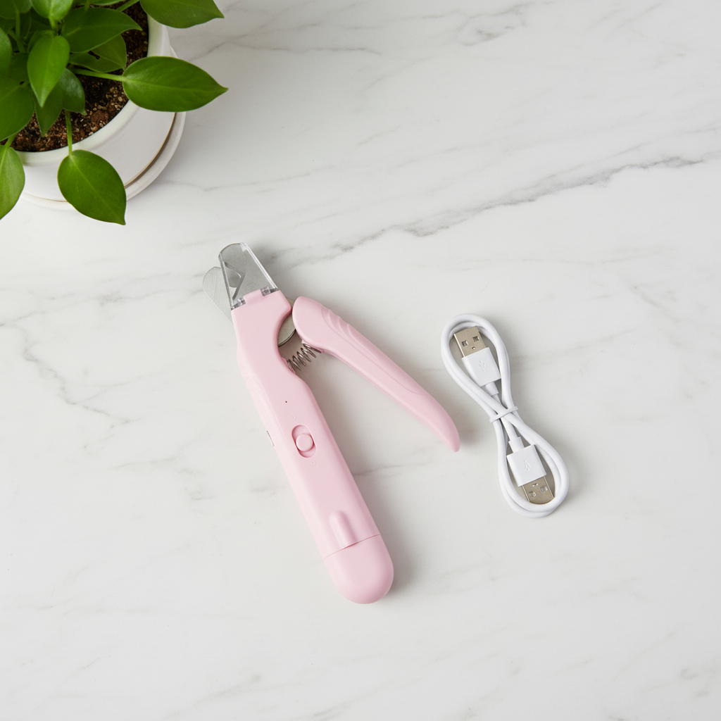 Flat lay marbre avec câble USB