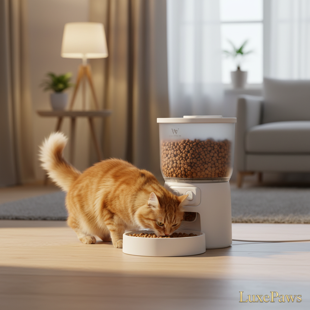 Distributeur Automatique Wi-Fi pour Chat | LuxePaws